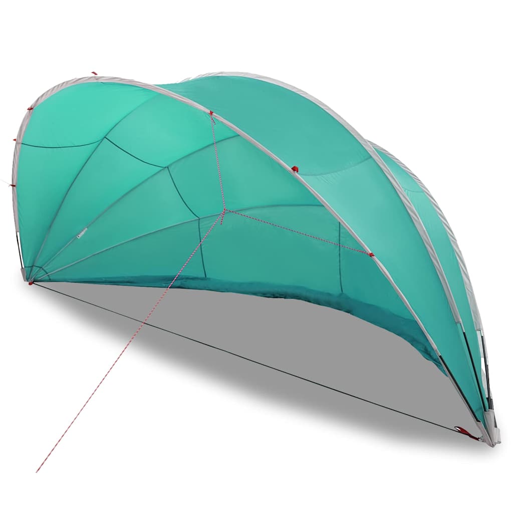 Vidaxl pooldome blauw 430 x 430 x 210 cm 185t polyester met pu-coating