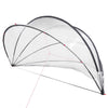 Vidaxl pooldome doorzichtig 430 x 430 x 210 cm pvc