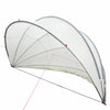 Vidaxl pooldome grijs en oranje 472 x 460 x 229 cm