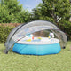 Vidaxl pooldome doorzichtig 472 x 460 x 229 cm pvc