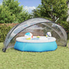 Vidaxl pooldome doorzichtig 546 x 516 x 250 cm pvc