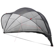 Vidaxl pooldome zwart 546 x 516 x 250 cm 185t polyester met pu-coating - afbeelding 2