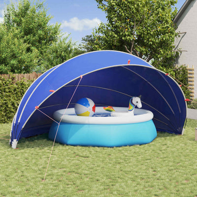 Vidaxl pooldome 592 x 590 x 275 cm 185t polyester met pu-coating