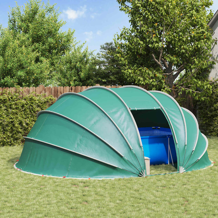 Vidaxl zwembad tent koepel 538 x 440 x 204 cm