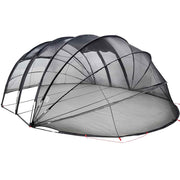 Vidaxl zwembad tent koepel doorzichtig 538 x 440 x 204 cm - afbeelding 2