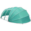 Vidaxl zwembad tent koepel blauw 640 x 432 x 205 cm