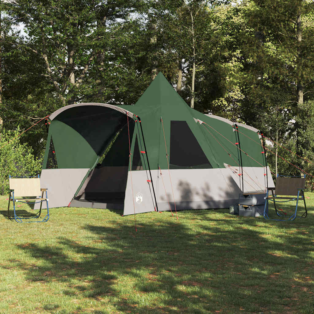 Vidaxl teepee tent 8-persoon 8-persoons groen