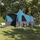 Vidaxl teepee tent 8-persoon 8-persoons blauw