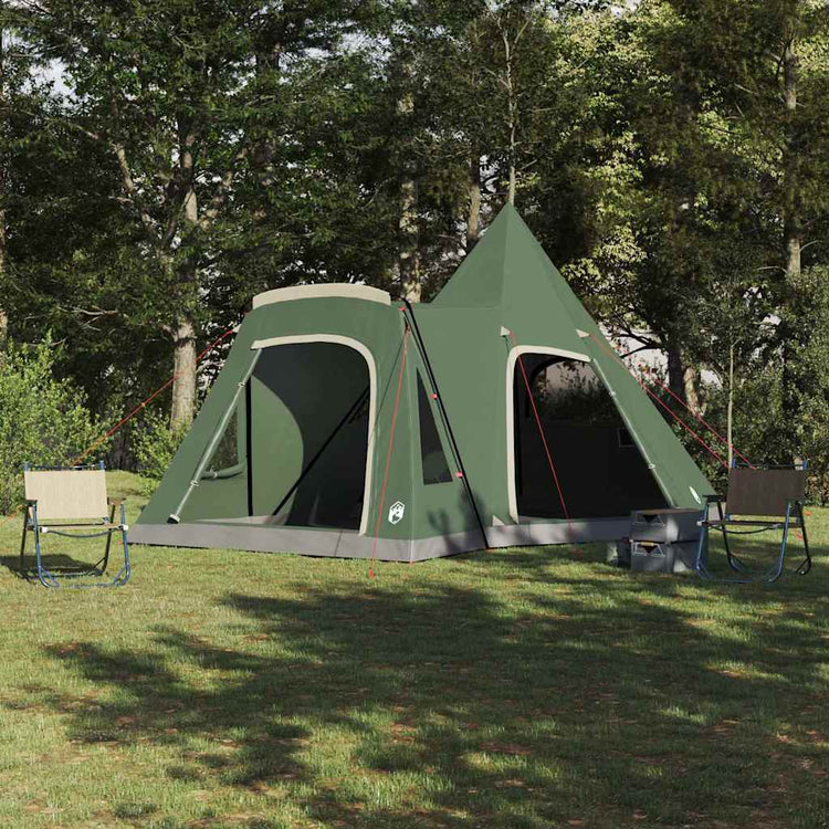 Vidaxl teepee tent 5-person 5-persoons groen