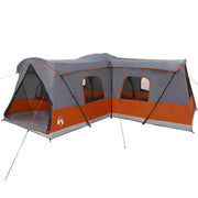 Vidaxl tent voor 16 personen 16-persoons grijs en oranje - afbeelding 2