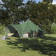 Vidaxl teepee tent 5-person 5-persoons groen en grijs