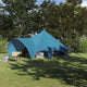 Vidaxl teepee tent 5-person 5-persoons blauw en grijs