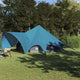Vidaxl teepee tent 9-person 9-persoons blauw en grijs