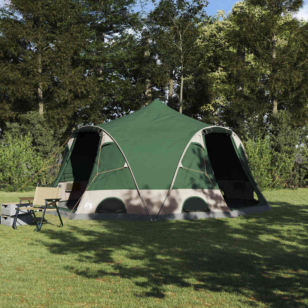 Vidaxl dome tent voor 4 personen 4-persoons groen