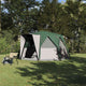 Vidaxl cabinetent 6-personen met dak groen 425 x 396 x 222 cm