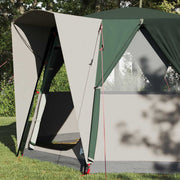 Vidaxl cabine tent 3-persoon 3-persoons groen en wit - afbeelding 3