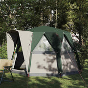 Vidaxl cabine tent 3-persoon 3-persoons groen en wit - afbeelding 1