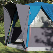 Vidaxl cabine tent 3-persoon 3-persoons blauw en grijs - afbeelding 3