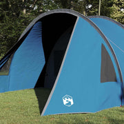 Vidaxl tunnel tent 4-person 4-persoons blauw en grijs - afbeelding 3