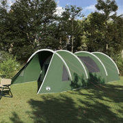 Vidaxl tunnel tent 5-person 5-persoons groen en wit - afbeelding 1