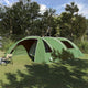 Vidaxl tunnel tent 6-persoon 6-persoons groen en wit