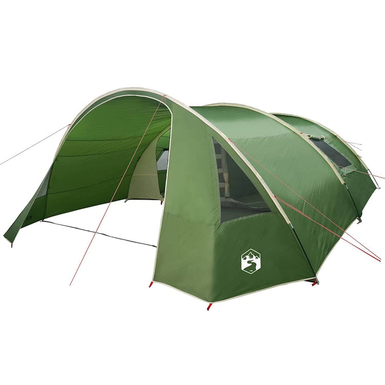 Vidaxl tunnel tent 6-persoon 6-persoons groen en wit