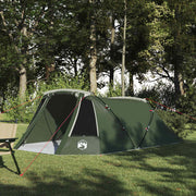 Vidaxl tunnel tent 3-person 3-persoons groen en wit - afbeelding 1