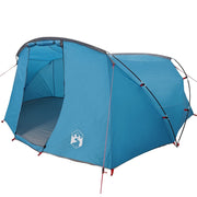 Vidaxl tunnel tent 4-person 4-persoons blauw en grijs - afbeelding 2