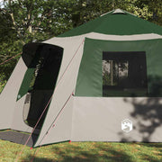 Vidaxl cabin tent 12-person 12-persoons groen en grijs - afbeelding 3