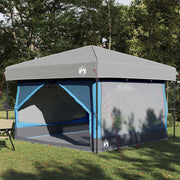Vidaxl binnen tent voor 7 personen 7-persoons blauw en grijs - afbeelding 1
