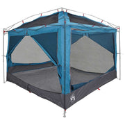 Vidaxl binnen tent voor 7 personen 7-persoons blauw en grijs - afbeelding 3