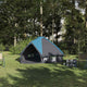 Vidaxl teepee tent voor 4 personen 4-persoons blauw en grijs