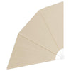 Vidaxl balkon privacy scherm beige 160 x 160 cm polyester