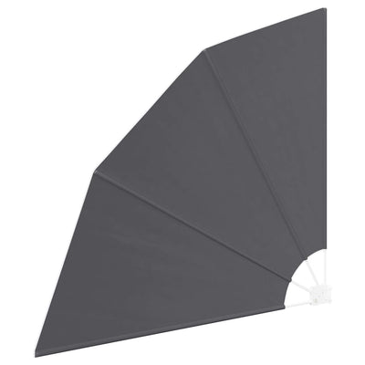 Vidaxl balkon privacy scherm zwart 160 x 160 cm polyester