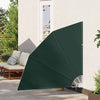 Vidaxl balkon privacy scherm donkergroen 140 x 140 cm polyester