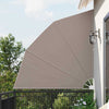 Vidaxl balkon privacy scherm taupe 210 x 210 cm polyester