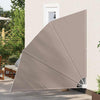 Vidaxl balkon privacy scherm taupe 210 x 210 cm polyester