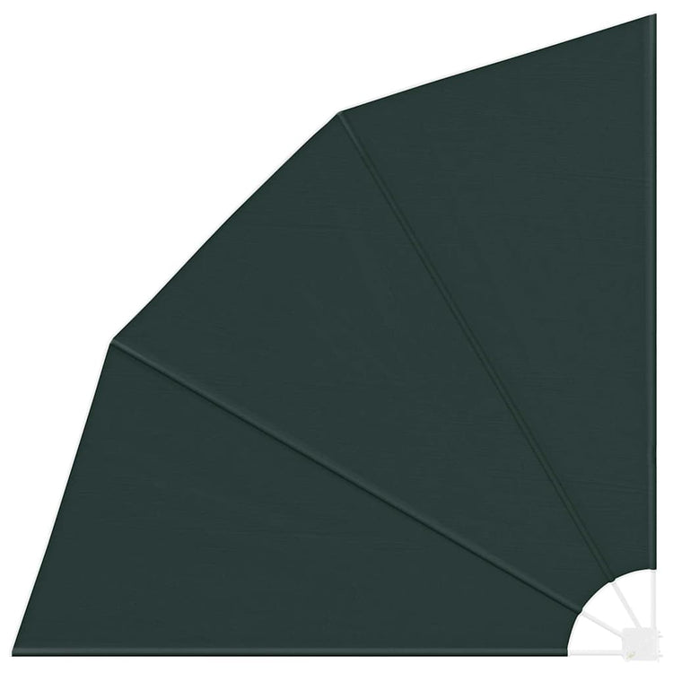 Vidaxl balkon privacy scherm donkergroen 210 x 210 cm polyester