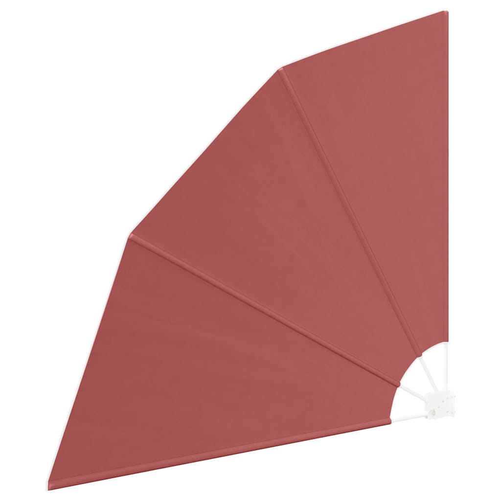 Vidaxl balkon privacy scherm terracotta 160 x 160 cm polyester