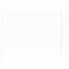 Vidaxl euro hek 1,6 x 10 m pvc-gecoat ijzer