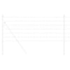 Vidaxl euro hek 0,4 x 10 m pvc-gecoat ijzer