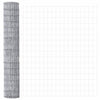 Vidaxl euro hek 1,5 x 10 m pvc-gecoat ijzer