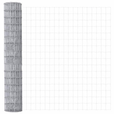 Vidaxl euro hek 1,6 x 10 m pvc-gecoat ijzer