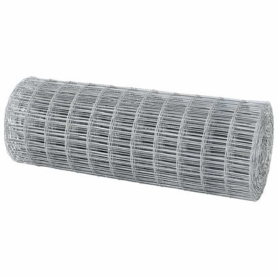 Vidaxl euro hek 0,4 x 25 m pvc-gecoat ijzer