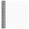 Vidaxl euro hek 1 x 25 m pvc-gecoat ijzer