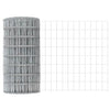 Vidaxl euro hek 0,4 x 50 m pvc-gecoat ijzer