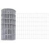 Vidaxl euro hek 0,6 x 50 m pvc-gecoat ijzer