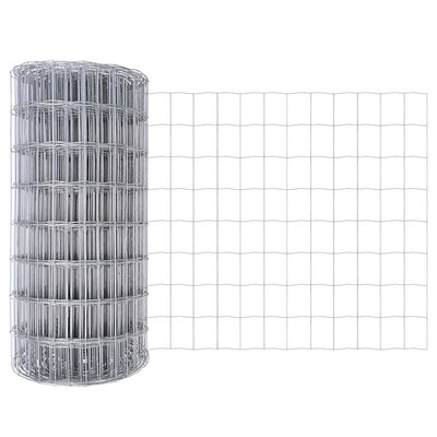 Vidaxl euro hek 0,4 x 10 m pvc-gecoat ijzer