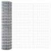 Vidaxl euro hek 1 x 10 m pvc-gecoat ijzer