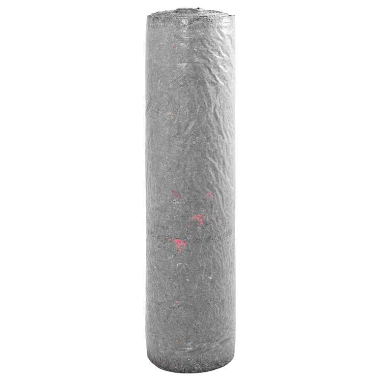 Vidaxl vijver vlies 1 x 10 m polyester en katoen grijs